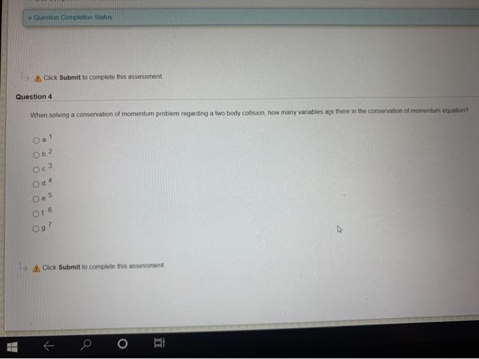 Solved Question Completion Status Click Submit to complete | Chegg.com
