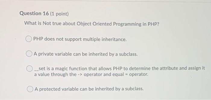 PHP - Multiple Inheritance in PHP 