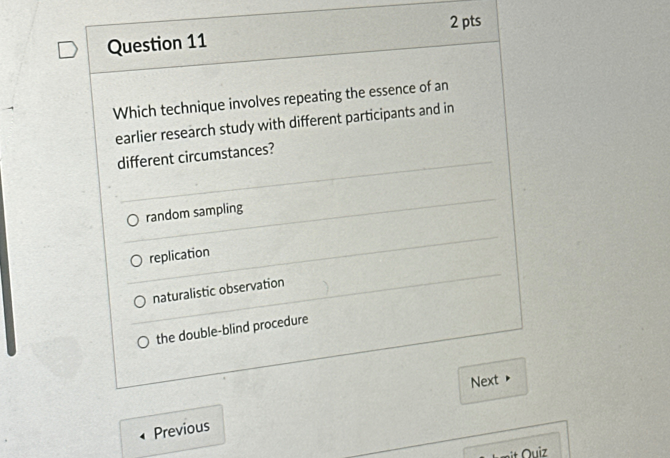 Solved Question 112 ﻿ptsWhich technique involves repeating | Chegg.com