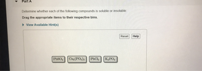 Solved Part A Determine whether each of the following | Chegg.com