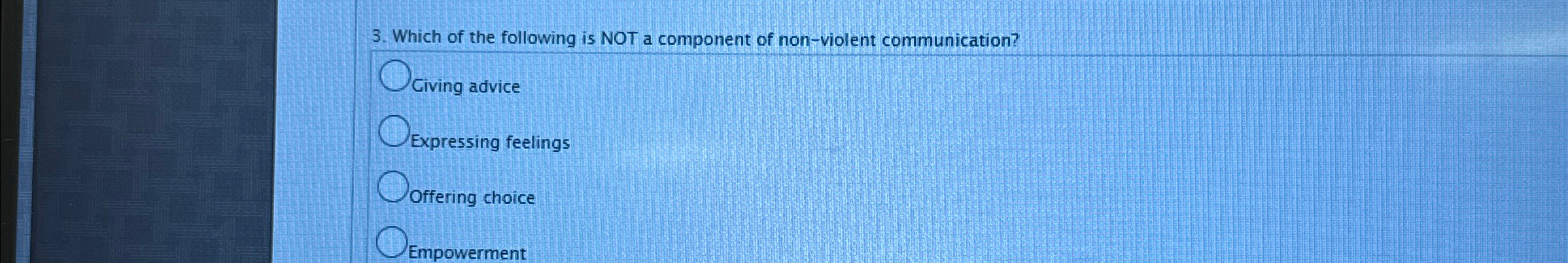 Solved Which of the following is NOT a component of | Chegg.com