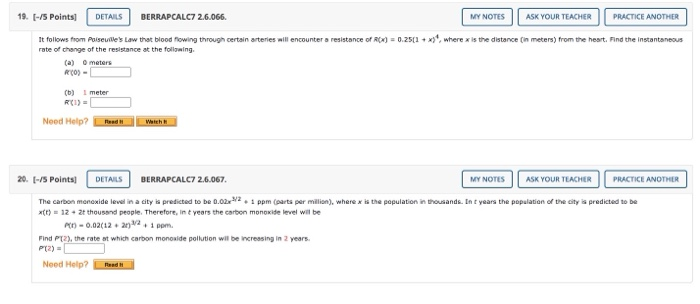solved refer to the figure below. a change from point... Solved 19. [-/5 Points) DETAILS BERRAPCALC7 26.066. MY NOTES | Chegg.com