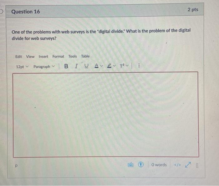 Solved Question 16 2 pts One of the problems with web | Chegg.com