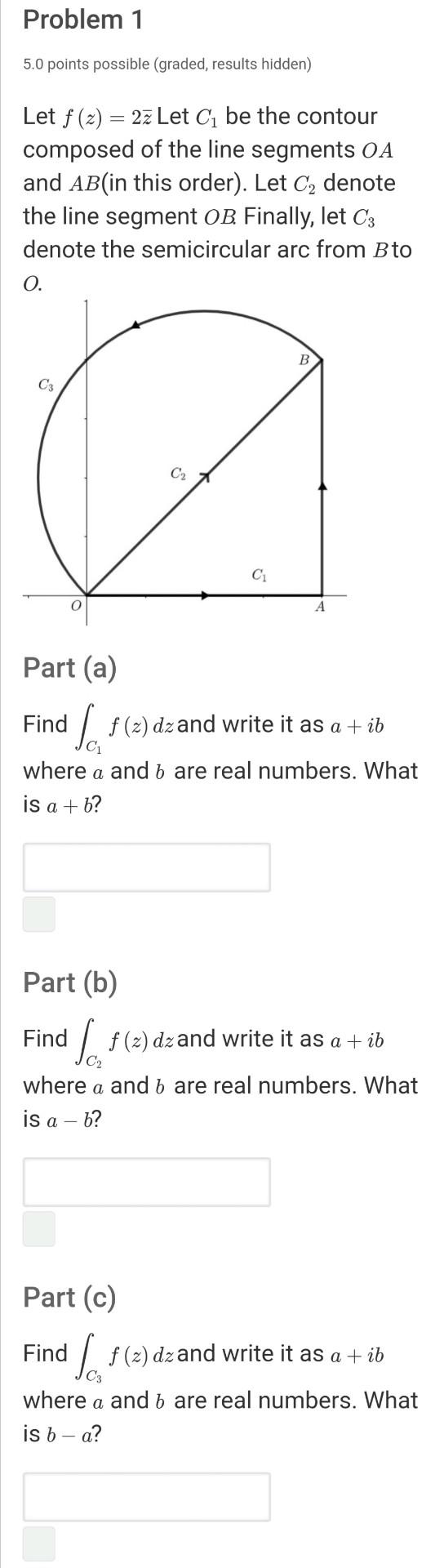 Solved Please Solve all three parts, they are of the same | Chegg.com