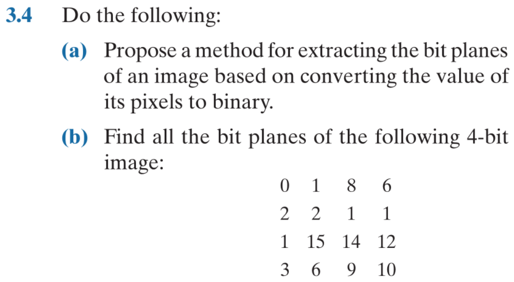 Solved 3.4 ﻿Do the following:(a) ﻿Propose a method for | Chegg.com
