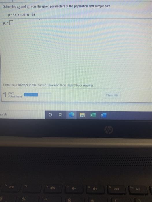 Solved Determine and o from the given parameters of the | Chegg.com