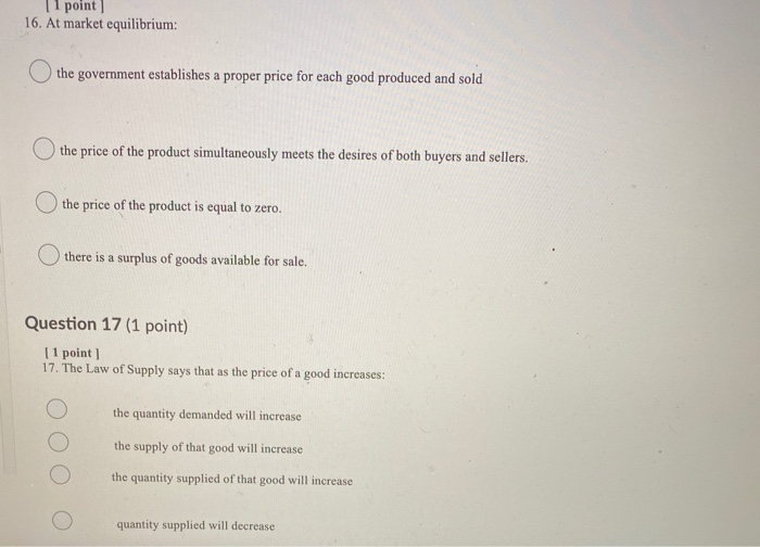 Solved [ 1Point) 7. Of the following, economics may best be | Chegg.com