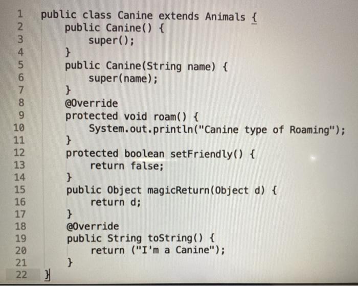 Solved 1. Does the code Compile and if not identify in which | Chegg.com