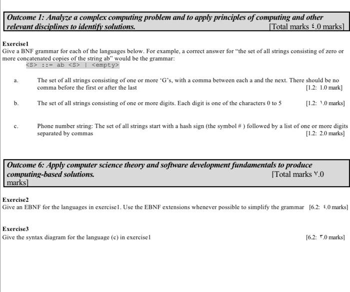 Solved Please Answered Questions Exercise 1) A, B.cplease | Chegg.com