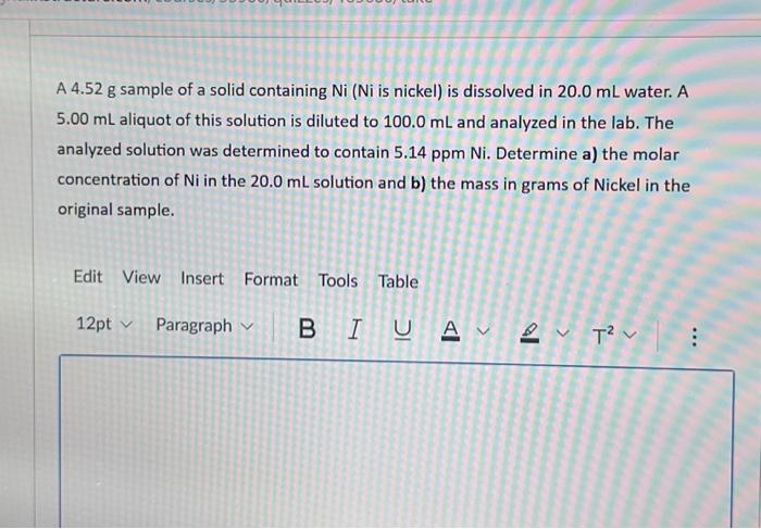 solved-a-4-52-g-sample-of-a-solid-containing-ni-ni-is-chegg