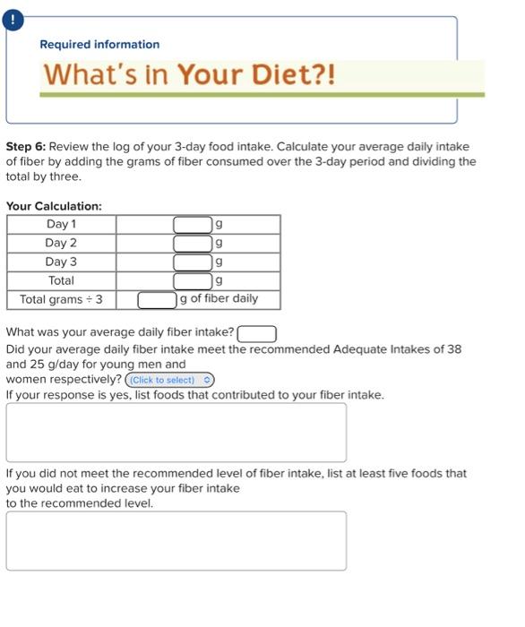 solved-step-6-review-the-log-of-your-3-day-food-intake-chegg