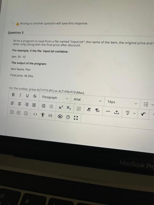 Solved Moving to another question will save this response. | Chegg.com