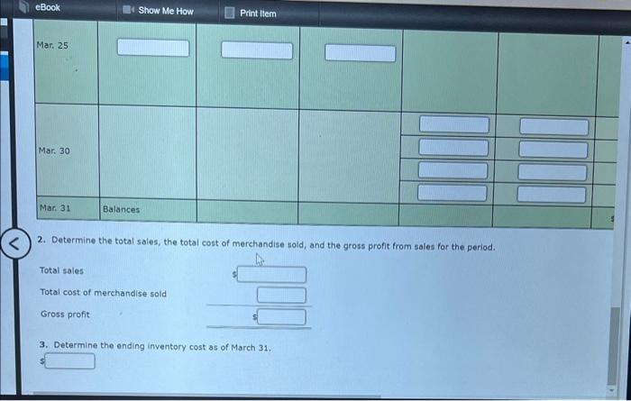 merchandise inventory has a normal debit balance