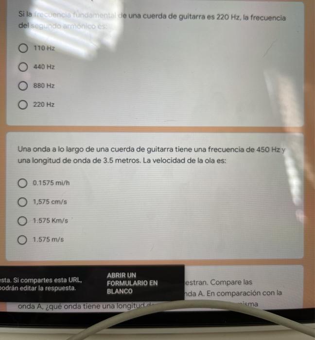 Solved Si La Frecuencia Fundamental De Una Cuerda De | Chegg.com