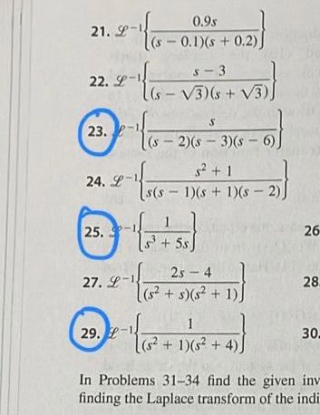 Solved solve these ODE's questions in detail ( only the | Chegg.com