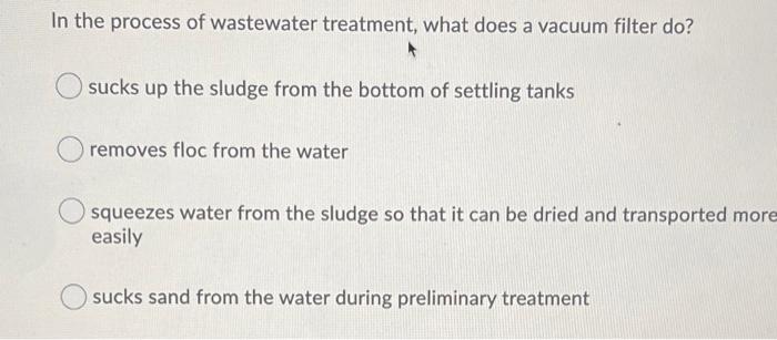 Solved What Is Wastewater And Where Does It Come From? The | Chegg.com