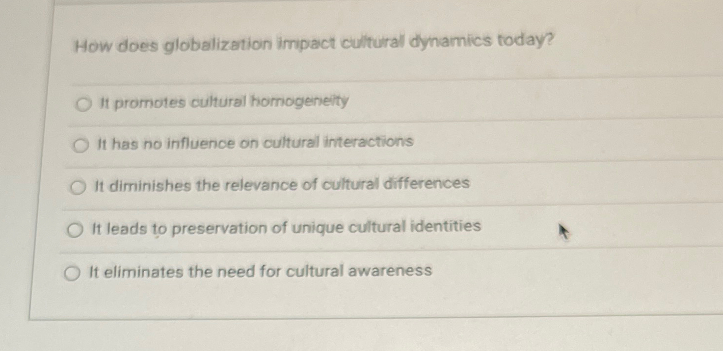 Cultural Leveling A Deeper Dive Into Globalizations Impact - r8lck68