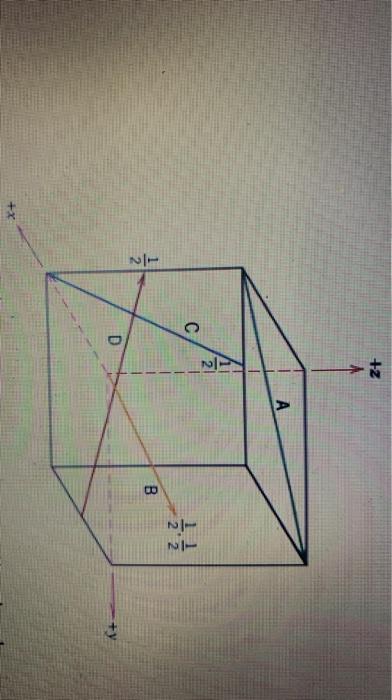 Solved 4. Draw an orthorhombic unit cell, and within that | Chegg.com