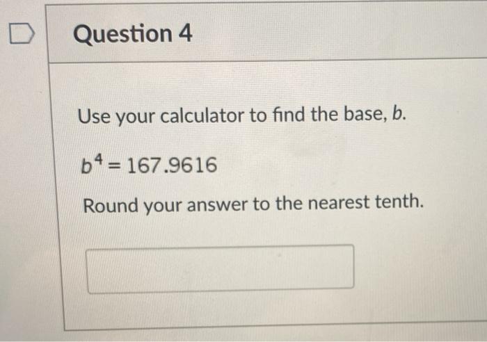 Base deals 4 calculator