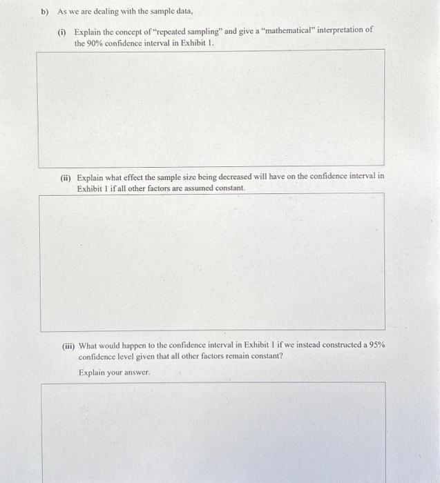 Solved a) Let us start with basic statistics. We define the | Chegg.com
