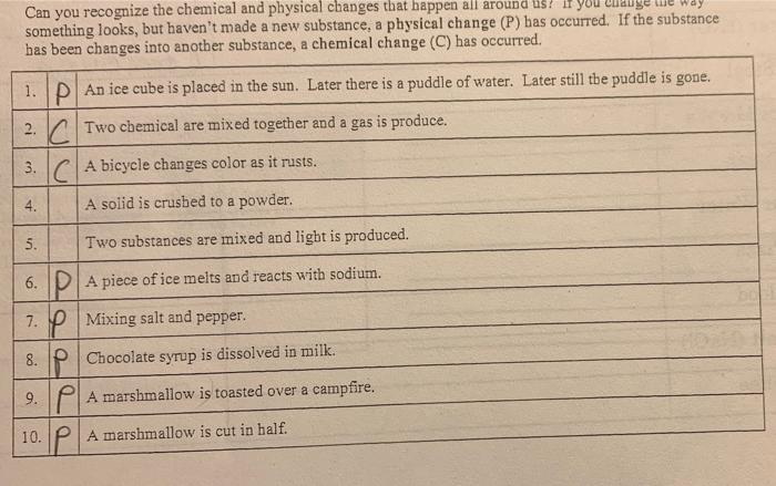 Solved Part 1 Resd cach scenario. Decide whether a physical 