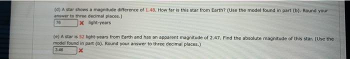 Solved Astronomers measure brightness of stars using both | Chegg.com