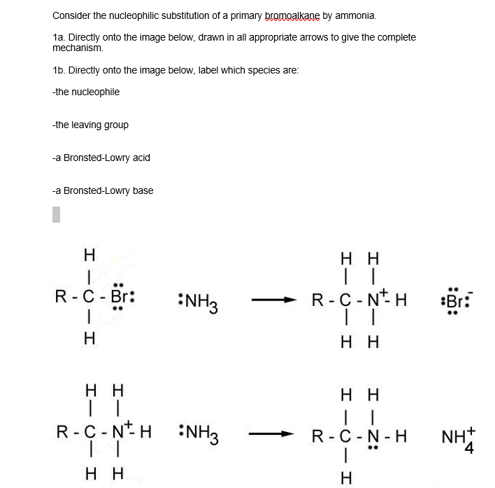 Solved Consider the nucleophilic substitution of a primary | Chegg.com