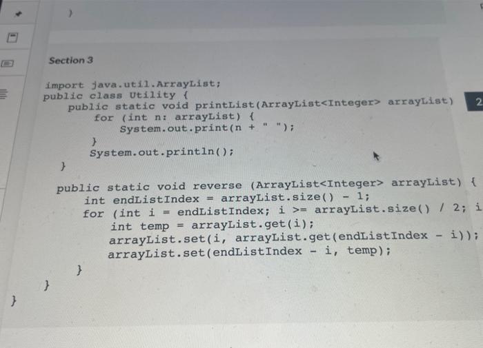 Solved Section 321 6 points All of the methods in the