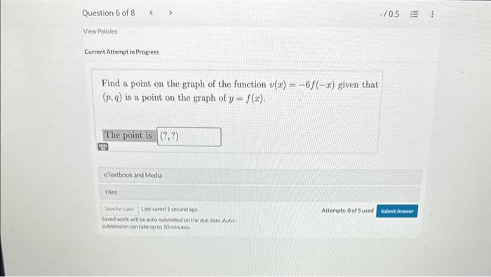 Solved The graph in the figure is a horizontal and/or | Chegg.com