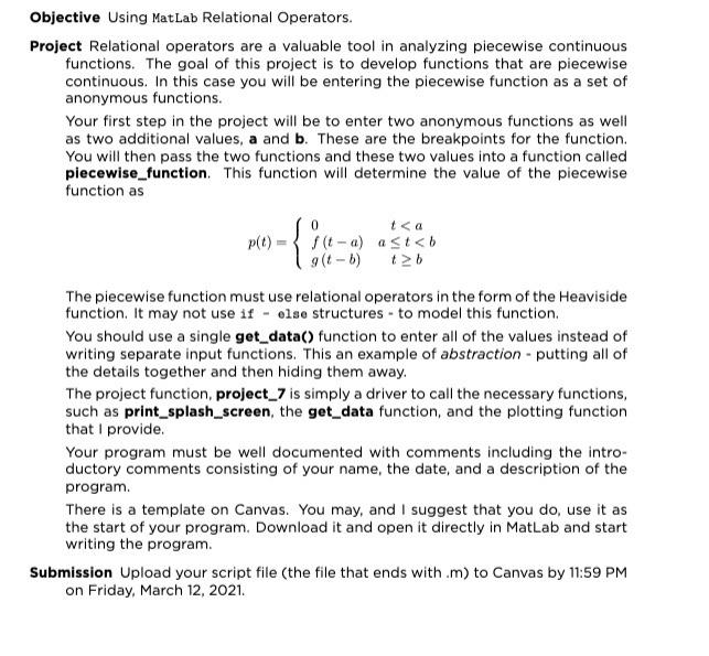 Note: I am using MATLAB so please write the code in | Chegg.com