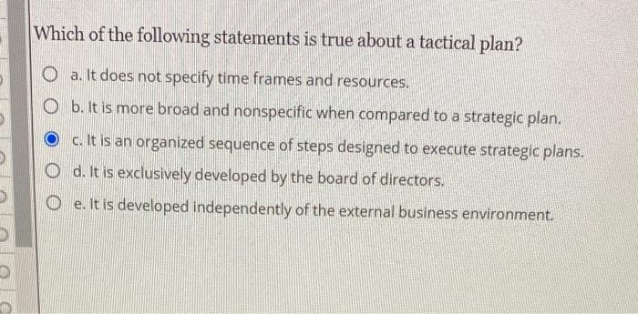 Solved Which of the following statements is true about a | Chegg.com
