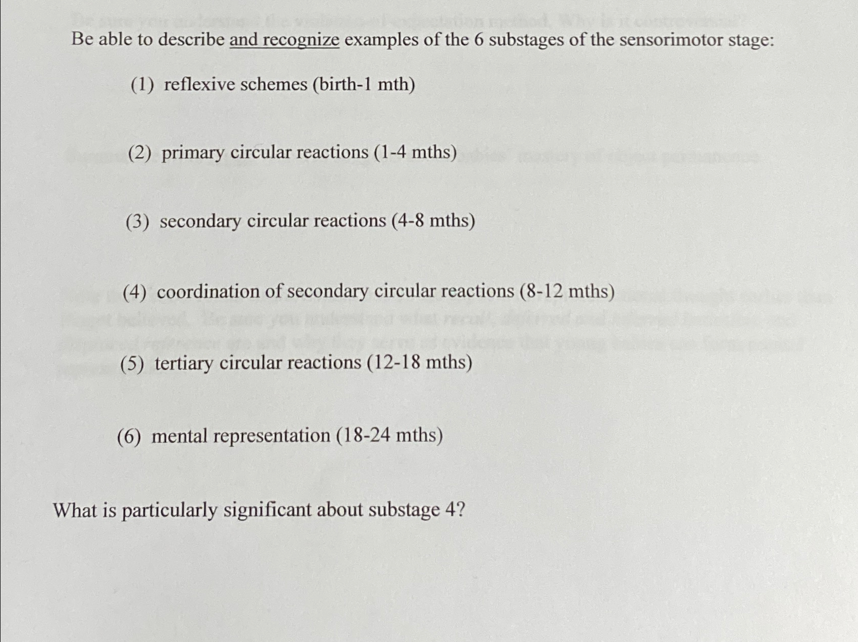 Solved Be able to describe and recognize examples of the 6 Chegg