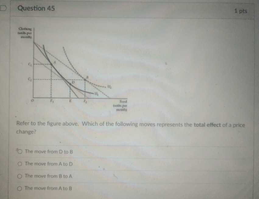 Solved Question 451 ﻿ptsRefer to the figure above. Which of | Chegg.com