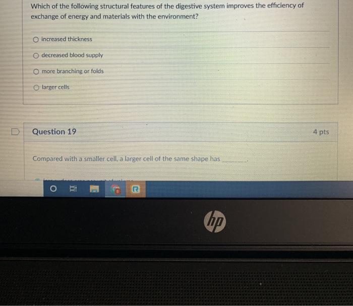 Solved Which of the following structural features of the | Chegg.com