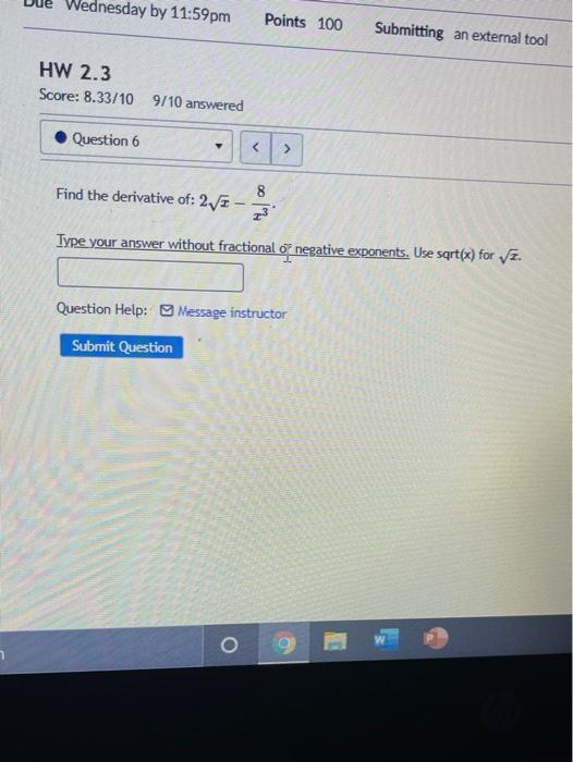 Solved Wednesday by 11:59 pm Points 100 Submitting an | Chegg.com