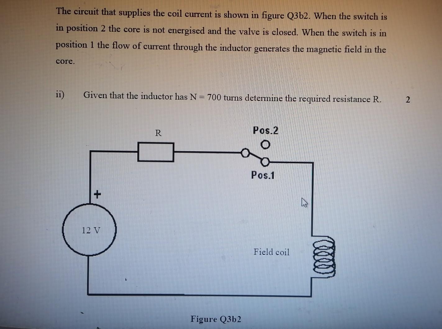 2 3. a) State Hopkinson's Law of circuits.