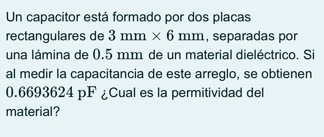 Solved Un Capacitor Está ﻿formado Por Dos Placas | Chegg.com