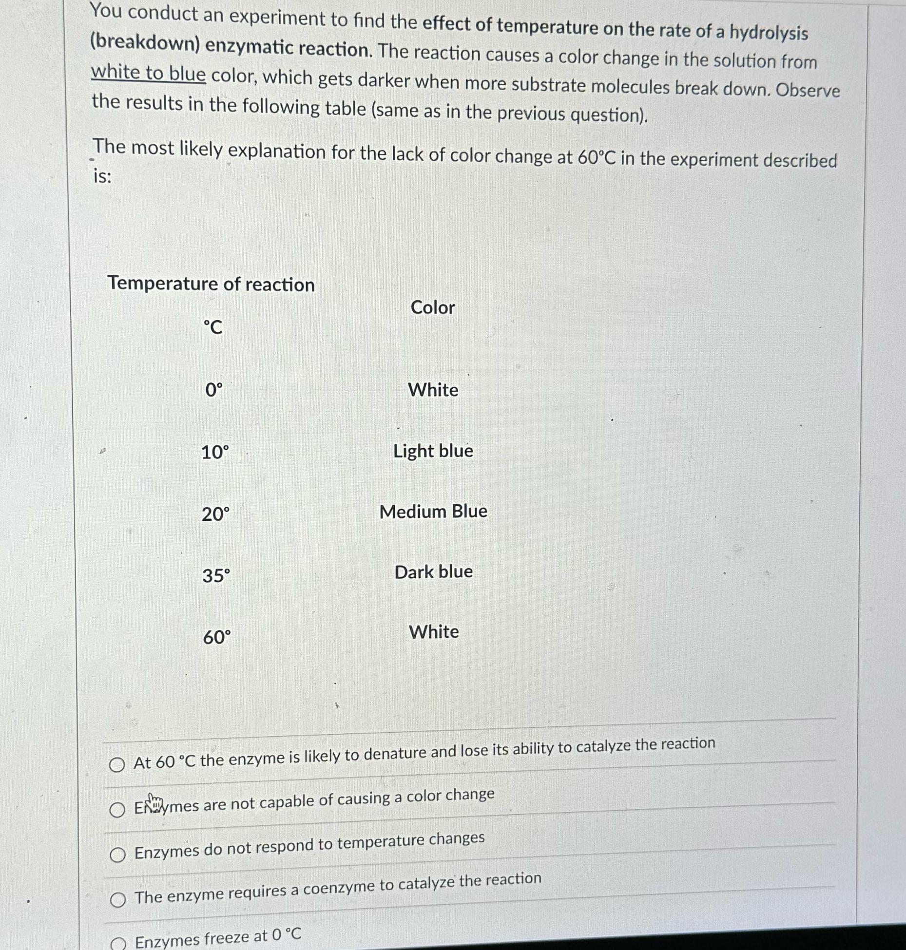 Solved You conduct an experiment to find the effect of | Chegg.com