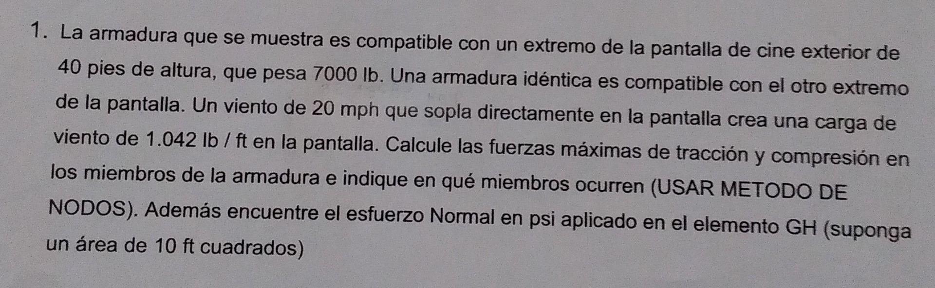 1. La armadura que se muestra es compatible con un extremo de la pantalla de cine exterior de 40 pies de altura, que pesa 700