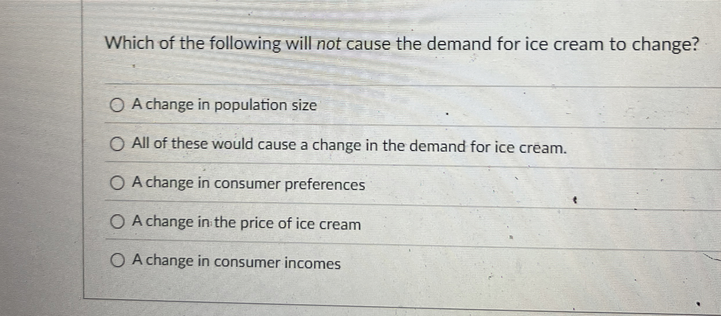 Solved Which of the following will not cause the demand for | Chegg.com