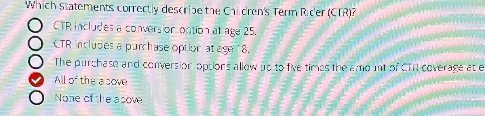 Solved Which statements correctly describe the Children's | Chegg.com