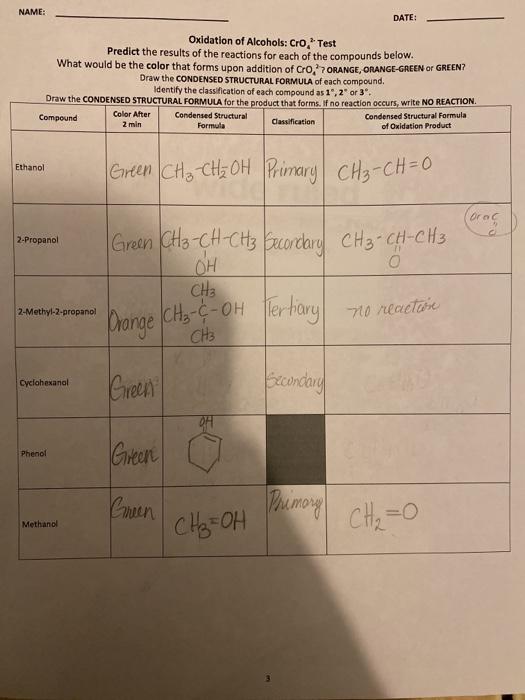 Solved NAME DATE Study Laboratory 23 in the Laboratory