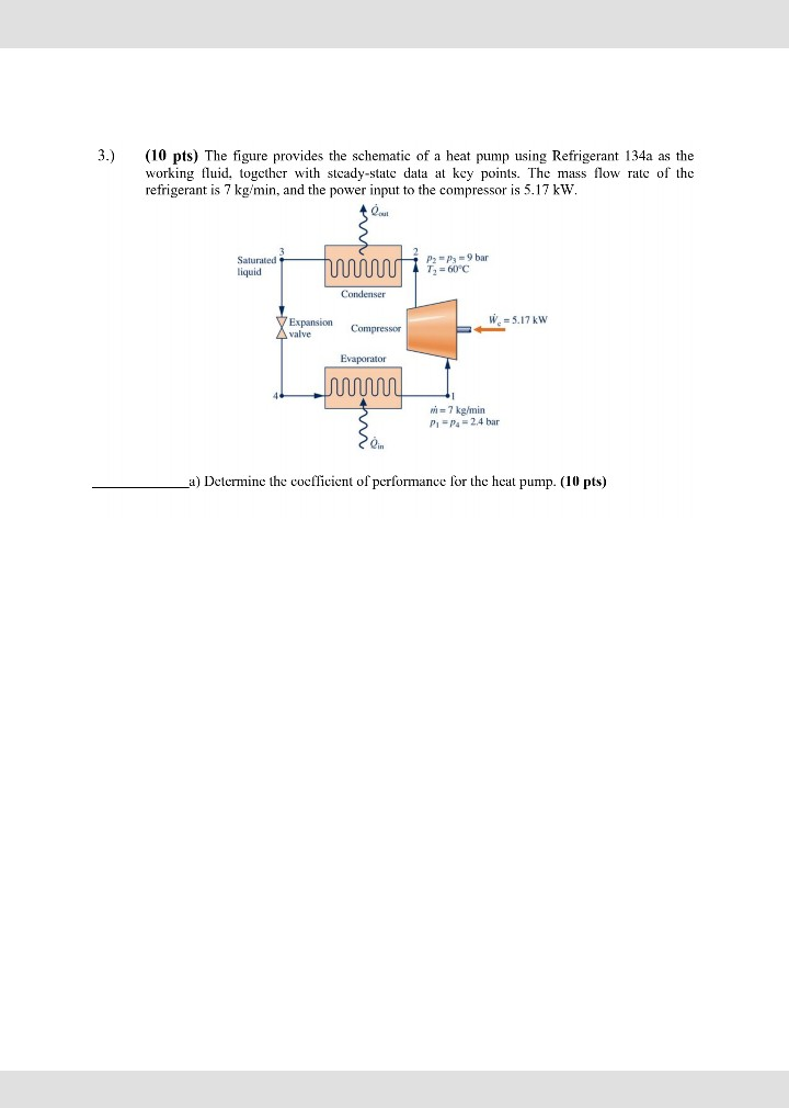 Solved 3.) (10 pts) The figure provides the schematic of a | Chegg.com