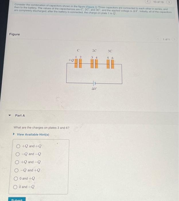 Solved Figure Consider The Combination Of Capacitors Shown | Chegg.com