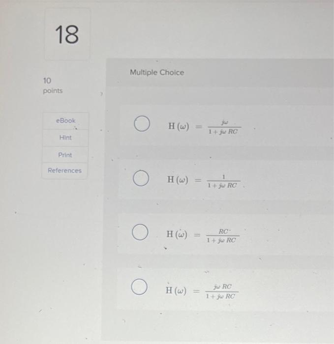 Solved Identify the transfer function for the active filter | Chegg.com