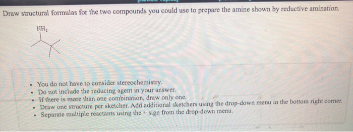 Solved Draw structural formulas for the two compounds you | Chegg.com