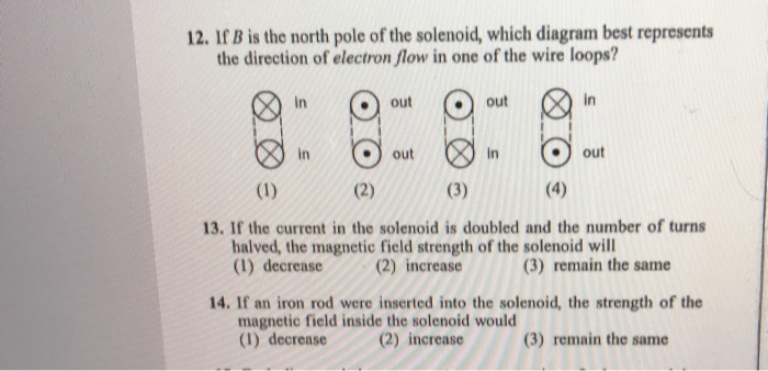 Solved Base your answers to questions 10 through 14 on the | Chegg.com