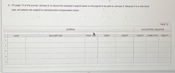 Solved The Following Information About The Payroll For The | Chegg.com