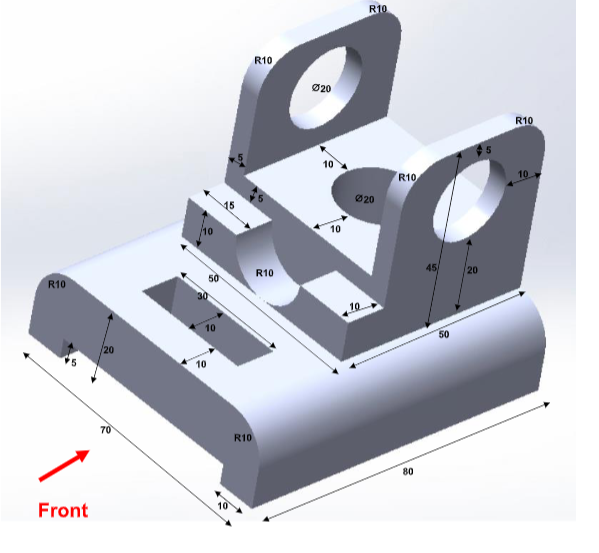 Solved 1. ﻿An isometric viewDגaYou can use A4 ﻿grid paper or | Chegg.com