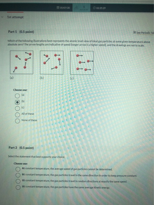 Solved 05/07/20 O 02:25:29 1st attempt Part 1 (0.5 point) | Chegg.com